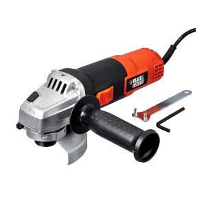 Black+Decker 820W /100mm Small Angle Grinder (Red & Black), G720R-IN