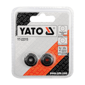 Yato 18 mm Spare Cutting Wheel For Pipe Cutter YT-22338 (Pack of 2 Pcs), YT-22315