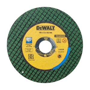Dewalt 105 x 1.2 x 16 mm Green Cut Off Wheel For Stainless Steel & Mild Steel, DWA8060G-IN