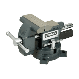 Stanley 100 mm / 4 Inch Maxsteel Light Duty Bench Vice, 1-83-065