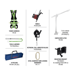 Karam Confined Space Entry Kit With K-POD, PN655