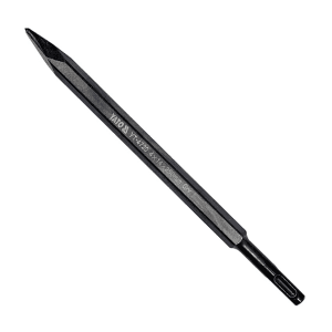 Yato 4 x 14 x 250 mm Point Chisel For SDS Plus Crv, YT-4720