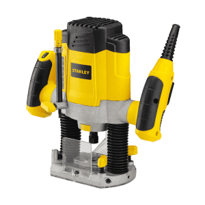 Stanley 8mm 1200W Variable Speed Plunge Router With 6 Router Bits, SRR1200-IN