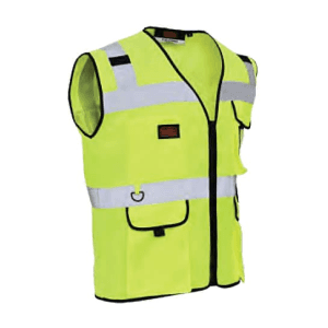 Black+Decker Hi-Visibility Reflective Jacket (Green), BXWW0411IN