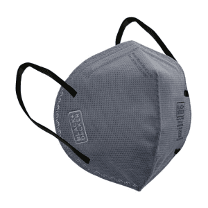 Black+Decker ISI Marked Grey Disposable Safety Face Mask With Ear Loops (Pack Of 50 Pcs), BXFM1002IN-G