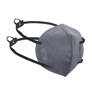 Black+Decker ISI Marked Grey Disposable Safety Face Mask With Head Band (Pack Of 50 Pcs), BXFM1011IN-G