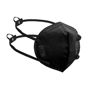 Black+Decker ISI Marked Black Disposable Safety Face Mask With Head Band (Pack Of 50 Pcs), BXFM1012IN-B