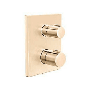Kohler Autosense 235+ Thermostatic Recessed Bath & Shower Universal Trim In French Gold Finish, K-24431IN-9FP-AF