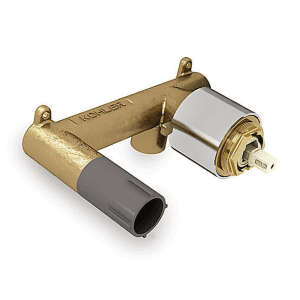 Kohler Single-Control Wall Mount Lavatory Faucet Valve In French Gold Finish, K-5679IN-AF