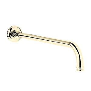 Kohler Mastershower 463 mm Wall Mount Elbow Shower Arm In French Gold Finish, K-16346IN-AF