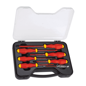 Stanley 6 Pcs VDE Screwdriver Set With Bonus Tester, 65-980