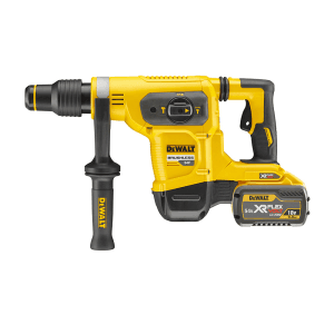 Dewalt 54V XR FLEXVOLT Li-ion 40mm SDS-Max 2 Mode Cordless Combi Hammer with Brushless Motor 2x9.0Ah Batteries Perform & Protect Shield, DCH481X2-QW