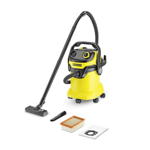Karcher 25 Litre / 1100W WD5 Wet & Dry Multi-Purpose Vacuum Cleaner, 1.348-190.0