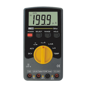 Meco 3-1/2 Digit / 2000 Count  Autoranging Digital Multimeter, 9A06