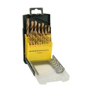 Bosch 19 Pcs HSS-Tin Metal Drill Bit Set, 2 607 017 152 