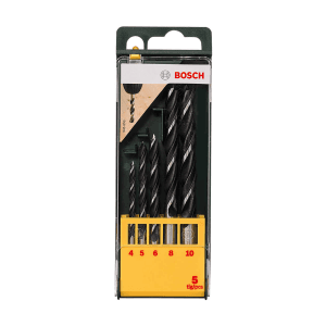 Bosch 5 Pcs Wood Drill Bit Set, 2 607 019 440