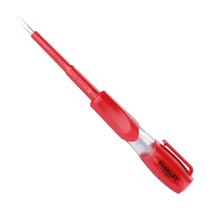Stanley 120 mm Insulated Voltage Tester (VDE), STMT77873-23B