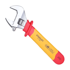 Stanley 200 mm / 8 inch Insulated Adjustable Wrench (VDE), STMT77765-23
