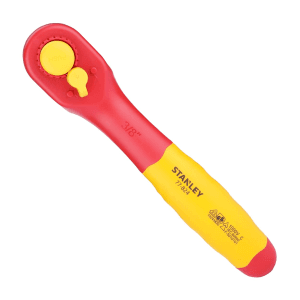 Stanley 3/8 Inch Sq Drive Insulated Ratchet Wrench (VDE), STMT77824-23B