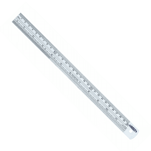 Insize 150 mm / 6 inch Stainless Steel Ruler (Economic Type), 7110-150