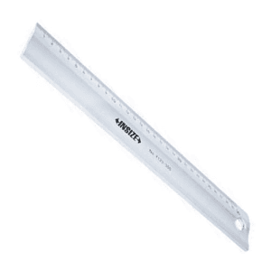Insize 300 mm / 12 inch Aluminium Ruler, 7123-300