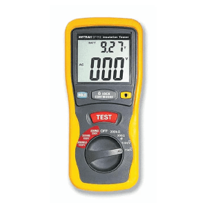 Metravi 250V - 1000V Digital Insulation Tester With Analog Bargraph, DIT-912