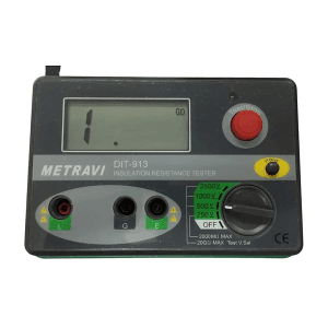 Metravi 250V - 2500V Digital Insulation Tester, DIT-913