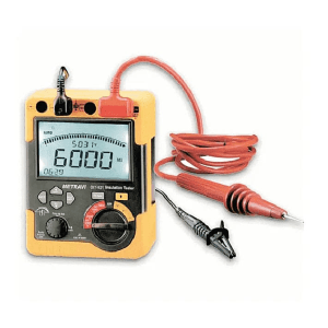 Metravi 500V - 5000V Battery Cum Mains Operated Digital Insulation Resistance Tester, DIT-921