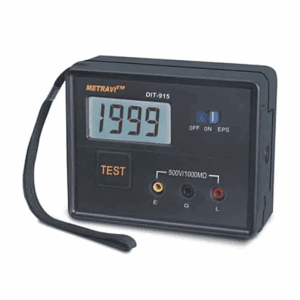 Metravi 100V / 200M Ohms Battery Cum Mains Operated Digital Insulation Resistance Tester, DIT-99A