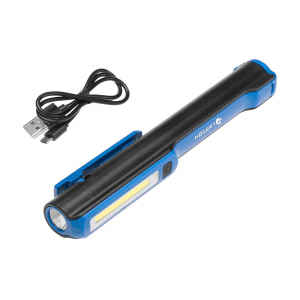 Hogert 3W COB LED Inspection Torch (Charged Via USB), HT1E406