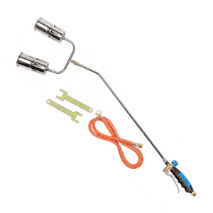 Hogert 1850° C / 110 kW Two-Nozzle Gas Soldering Kit (Long, Roofing Set), HT2C513