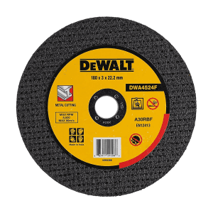 Dewalt 180 x 3 x 22.23 mm Metal Cutting Wheel, DWA4524F