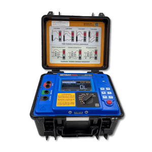Metravi 5kV / 0.005M - 10T Ohms High Voltage Digital Insulation Tester, PRO DIT-931