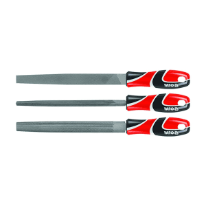 Yato 250 mm Metal File Set (Pack Of 3 Pcs), YT-6237