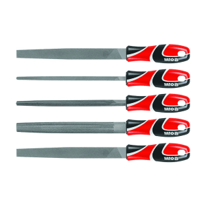 Yato 250 mm Metal File Set (Pack Of 5 Pcs), YT-6238