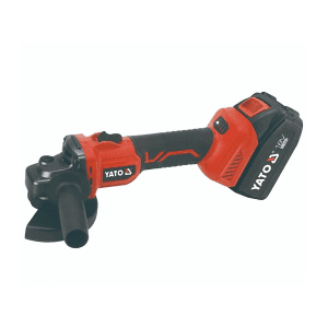 Yato 18V / 4.0 Ah Li-ion Cordless Angle Grinder With 2 Batteries & Charger, YT-8282995