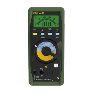 Rishabh 1000V / 2G Ohms Range Low-voltage Insulation Tester, RISH INSU 20