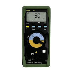 Rishabh 1000V / 999 MOhms Range Low-voltage Insulation Tester, RISH INSU 10