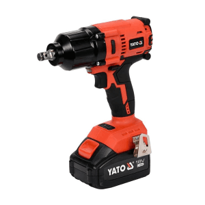 Yato 18V Brushless Cordless Impact Wrench Set, YT-82806