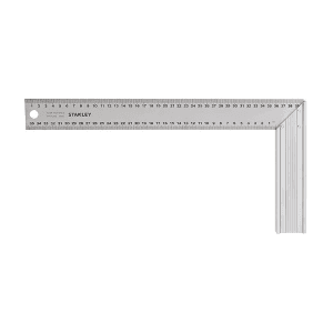 Stanley 16 Inch / 400 x 200 mm Aluminium Try Square, 1-45-687