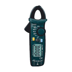 HTC 1999 Count / 100A AC/DC TRMS Mini Clamp Meter with Backlight, CL-2053