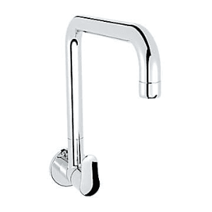 Kohler July Wall Mount Cold Only Kitchen Faucet In Polished Chrome Finish, K-20588IN-4-CP