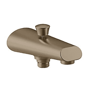 Kohler Complementary Bath Spout With Diverter In Brushed Bronze Finish, K-10386IN-BV