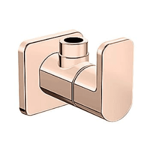 Kohler Parallel Angle Valve In Rose Gold Finish, K-23515IN-4-RGD