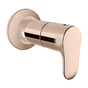 Kohler July In-Line Stop Valve Trim In Rose Gold Finish (Both G13 mm & G19 mm), K-16087IN-4-RGD