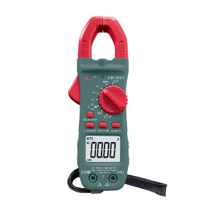 HTC 3-3/4 Digit / 600A AC Clamp Meter With Clamp Torch (True RMS), CM-2007