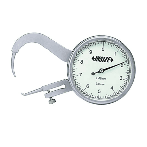 Insize 0 - 10 mm Thickness Gauge with Pointed Tips, 2866-10