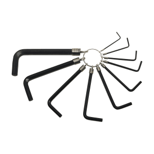 Stanley 10 Pcs Metric Hex Key Ring Set, STMT69213-8 