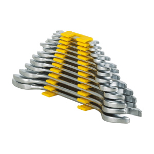 Stanley 12 Pcs Matte Finish Double Open End Spanner Set, 70-380E