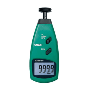 Insize 0.5 - 19999 RPM Contact Tachometer, 9224-213